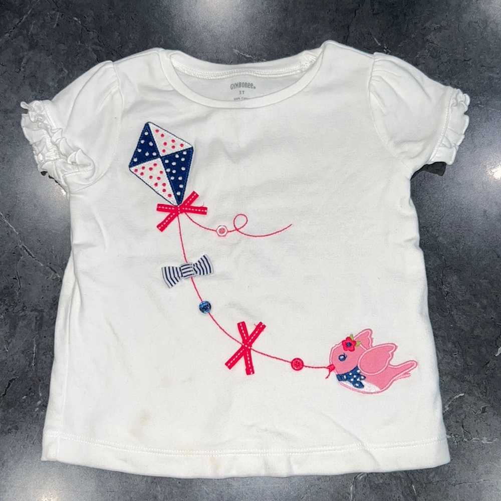 Gymboree 3T Kite 🪁 Tee